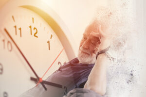 vecteezy elder time countdown to alzheimer and dementia disease loss 8136588