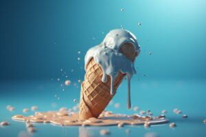 vecteezy ice cream cone soft generate ai 24115411